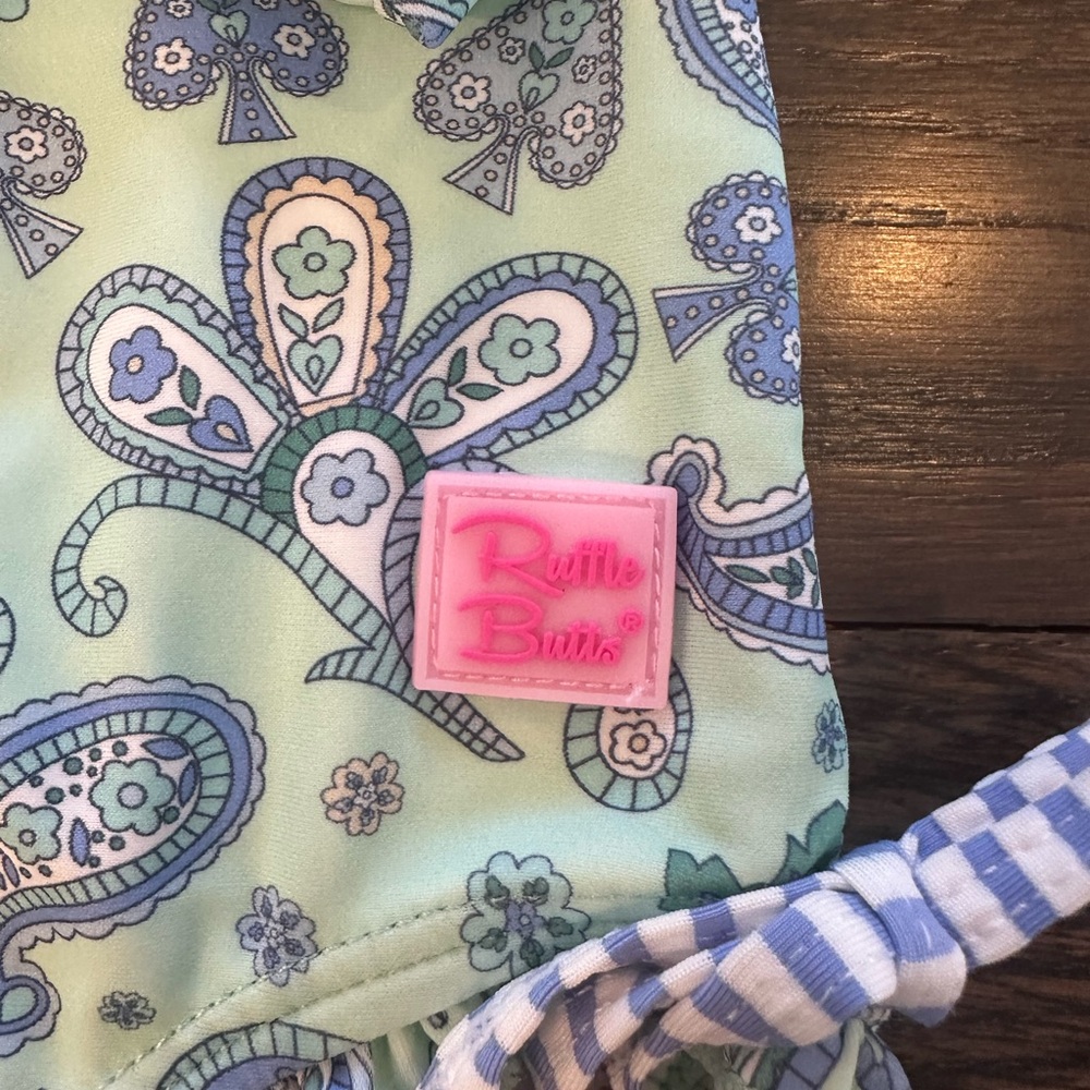 3-6 Month Ruffle Butts Swimsuit - Picture 2 of 8